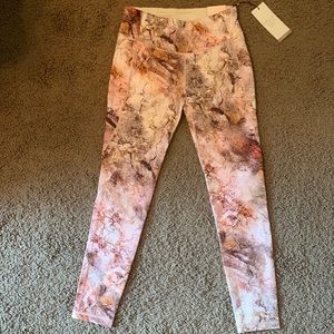 Pink Marble Athletic Pants